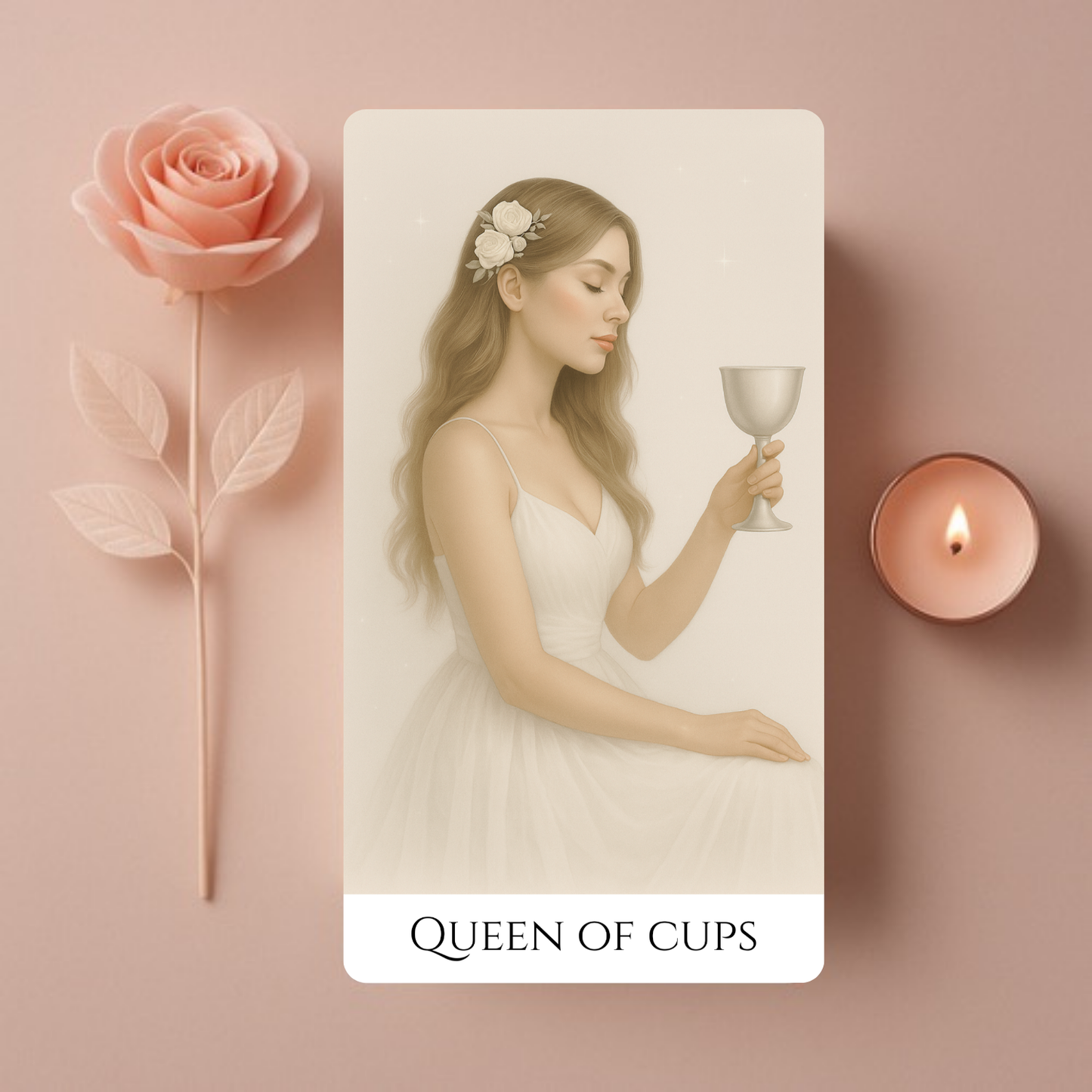 Pachet de Carti de Tarot Roz de Lux "Heaven&Earth "
