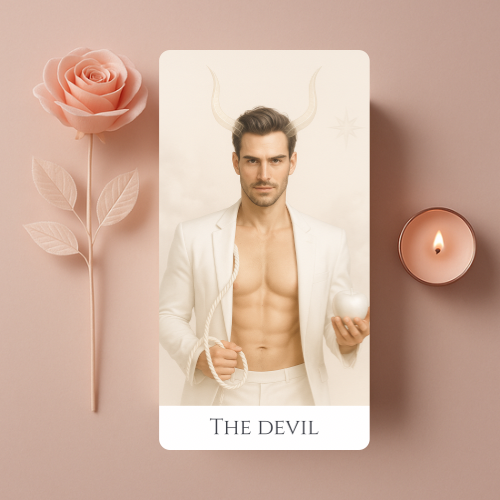 Pachet de Carti de Tarot Roz de Lux "Heaven&Earth "