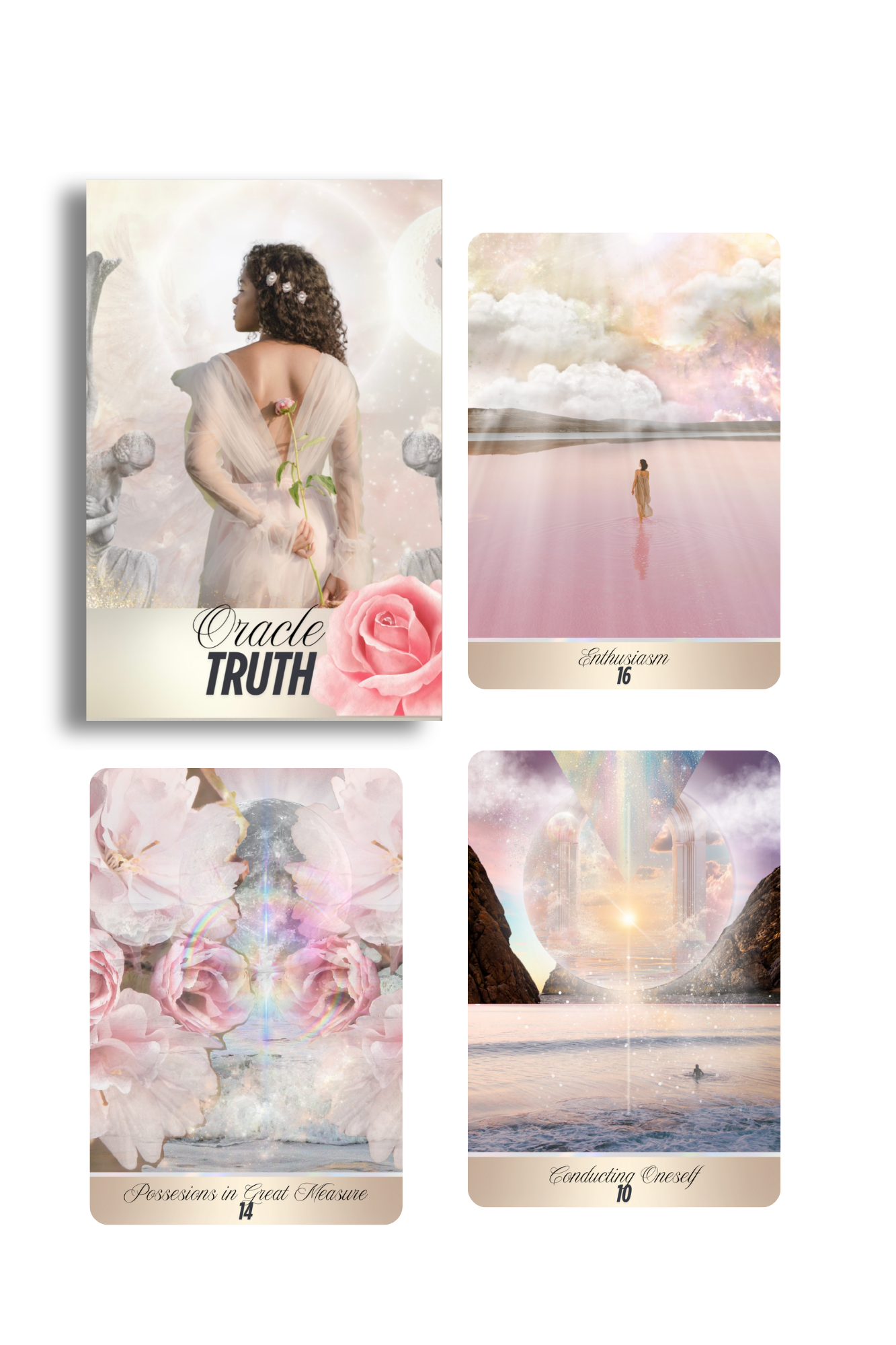 Pachet de Carti Oracol|Tarot Cadou Unic Personalizare