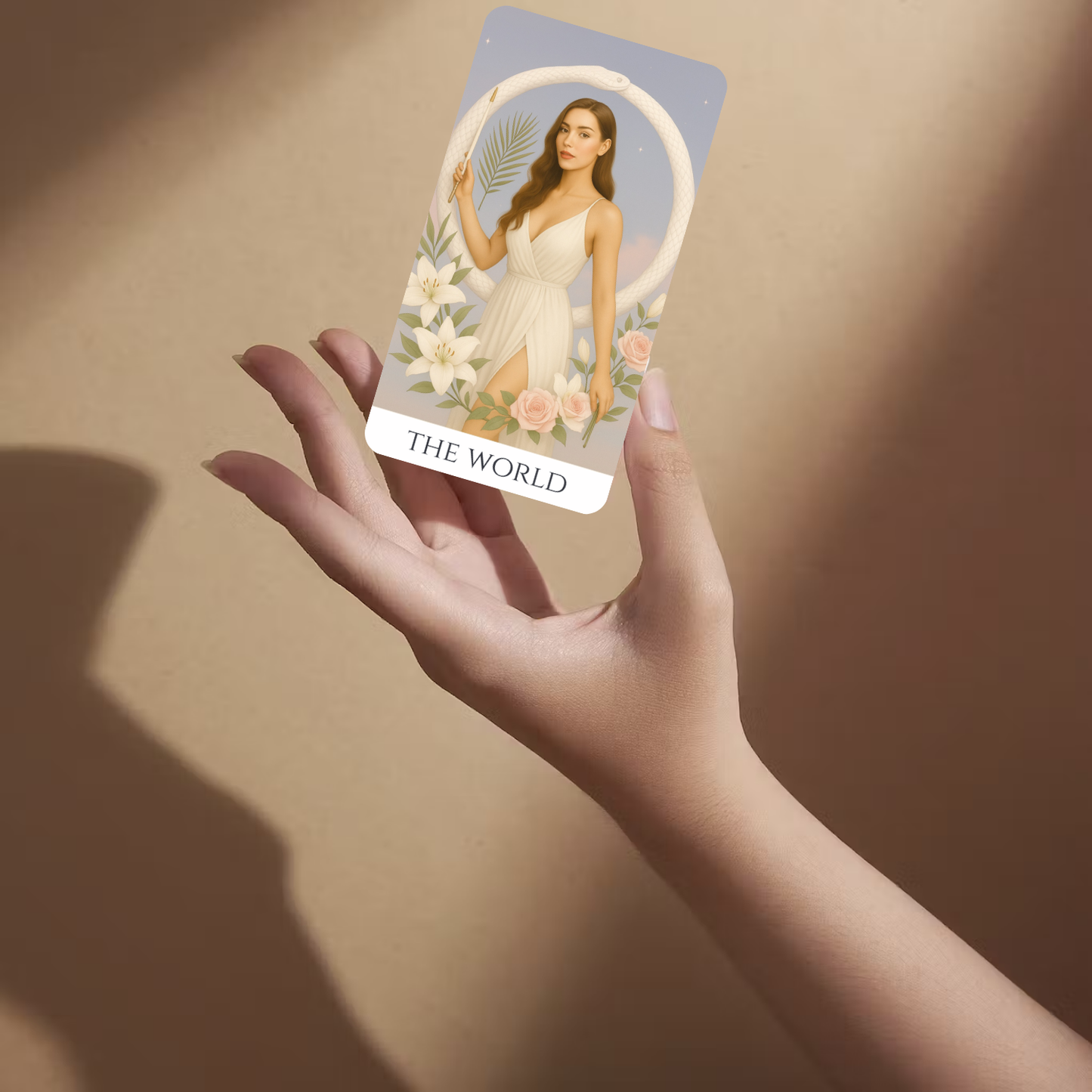 Pachet de Carti de Tarot Roz de Lux "Heaven&Earth "